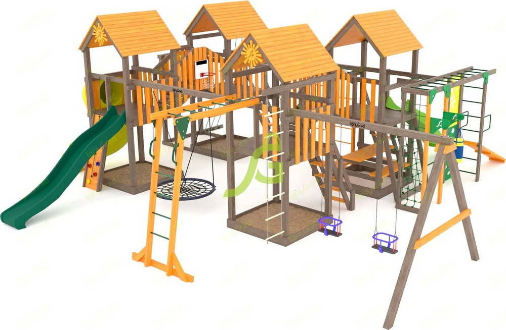 Детская площадка IgraGrad Комбо Х2