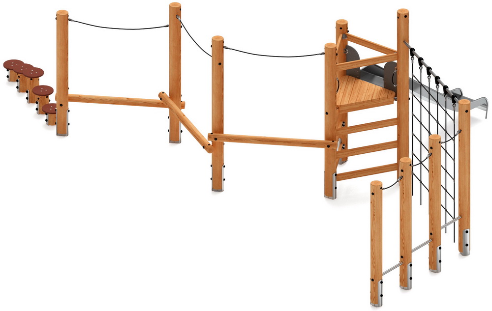 Детская площадка Спортивная серия (Лиственница) ДИК 2.24.06-Л