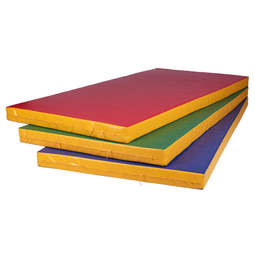 Мат № 9 (100 х 150 х 10) красно/жёлтый