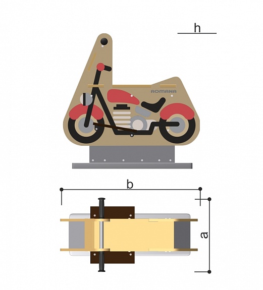 Качалка Romana 108.29.00-01