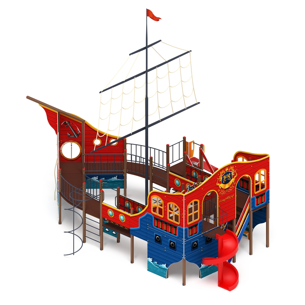 ФРЕГАТ детский игровой комплекс ДИК 2.03.3.04 (H=1500, H=2000)