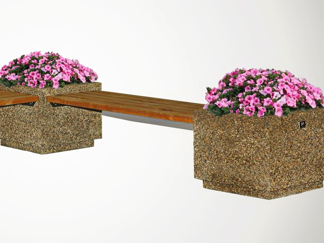 Скамья бетонная С-18