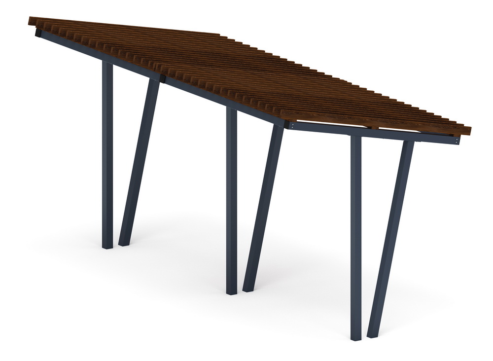 Пергола Тент (наклонная) МФ 77.03.02-01 /без поликарбоната/