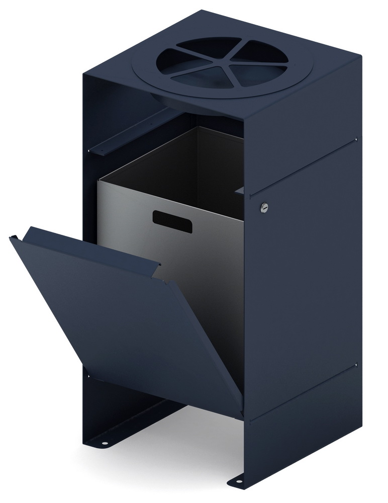 Урна парковая с пепельницей (под анкера) МФ 50.02.05