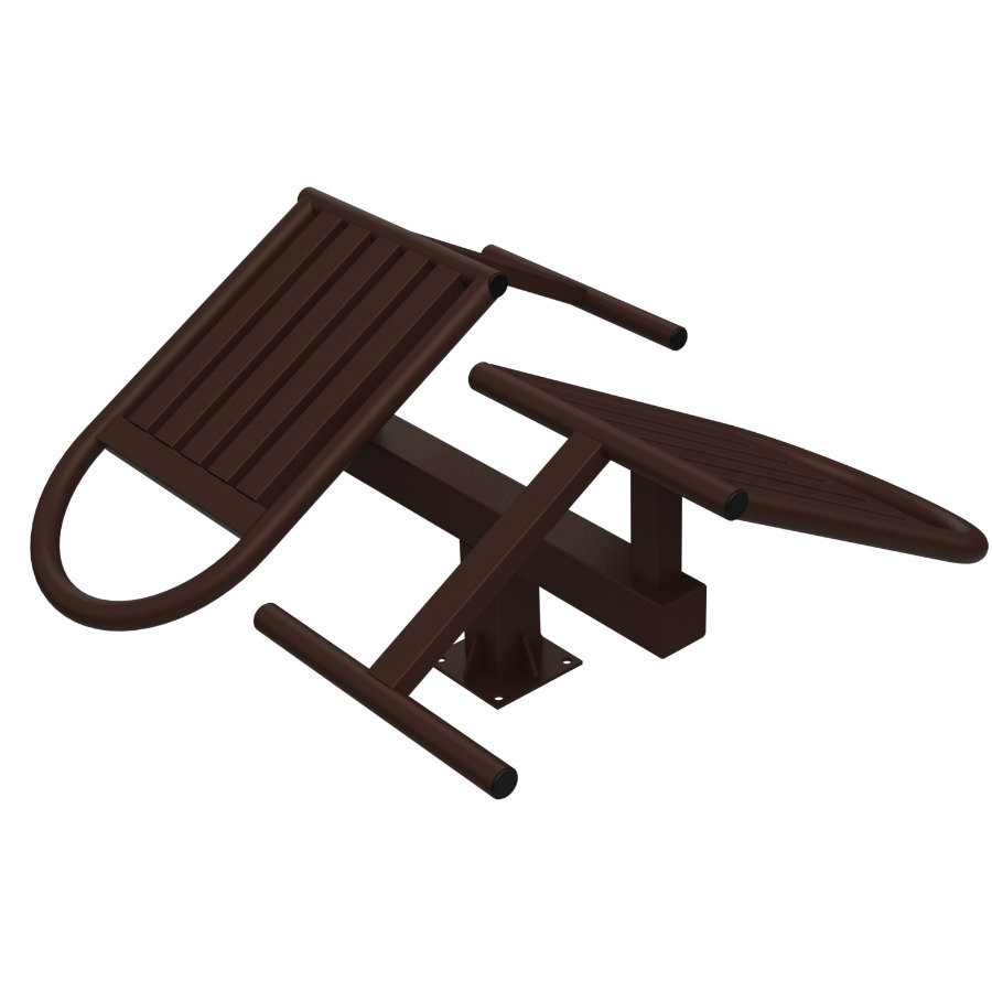 Уличный тренажер скамья для пресса двойная Air-Gym YT3