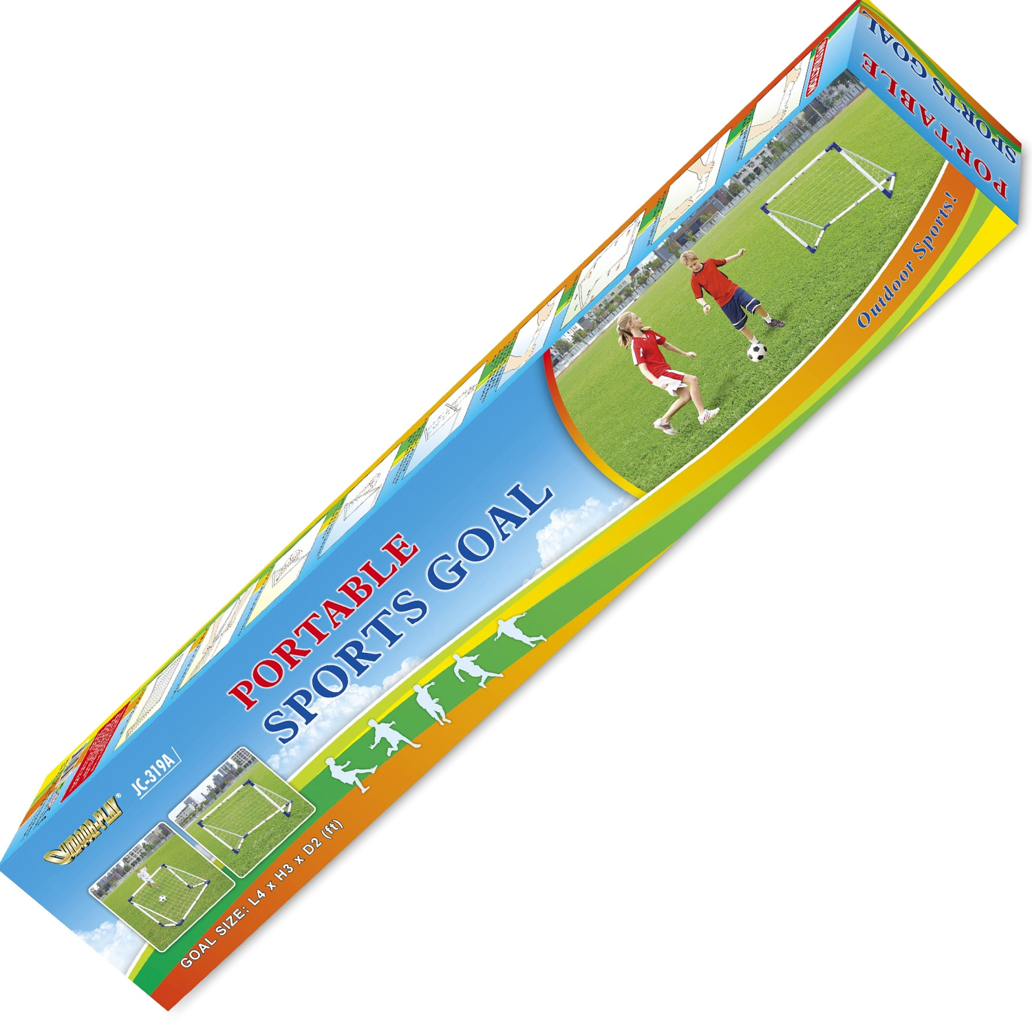 Ворота пластиковые DFC 4ft Portable Soccer GOAL319A