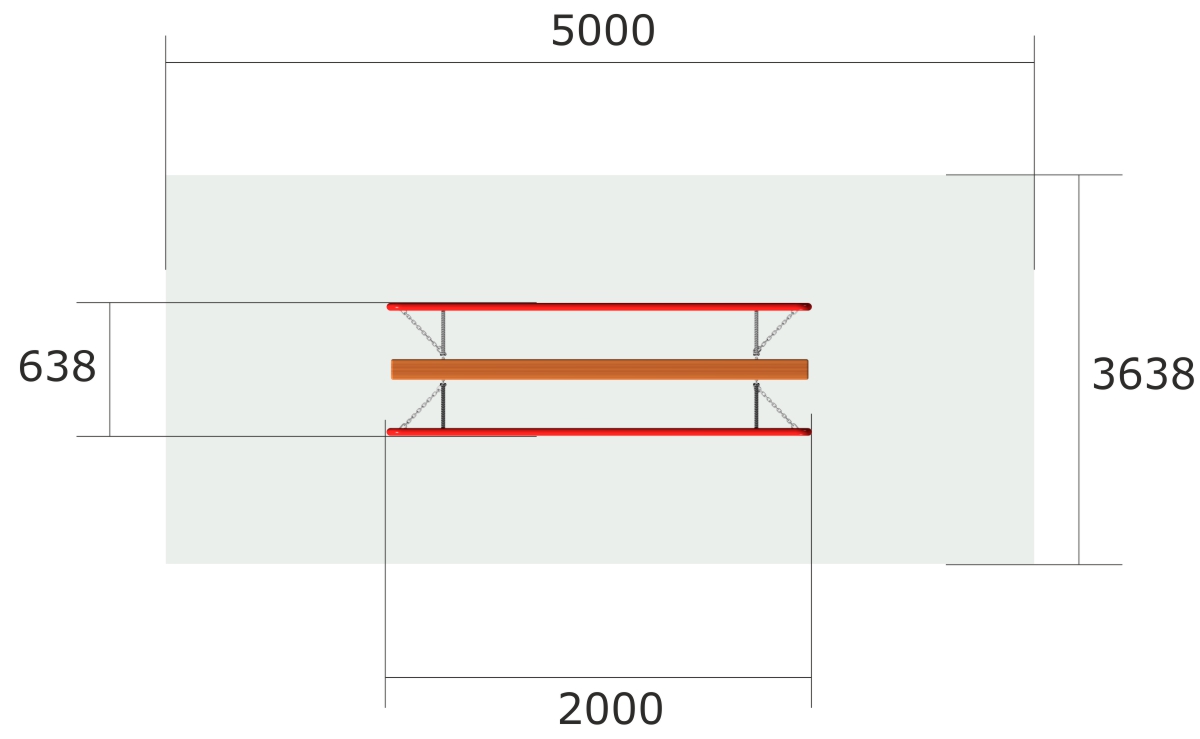 Бревно-балансир ZION Ручеек (СЭ018)