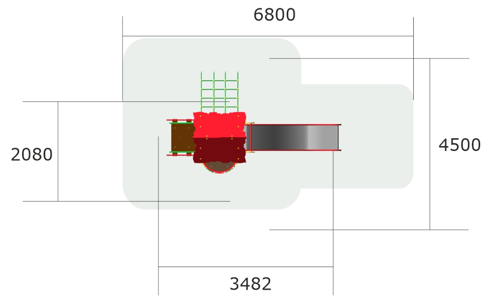 Детский игровой комплекс ZION Причуда (КД055)