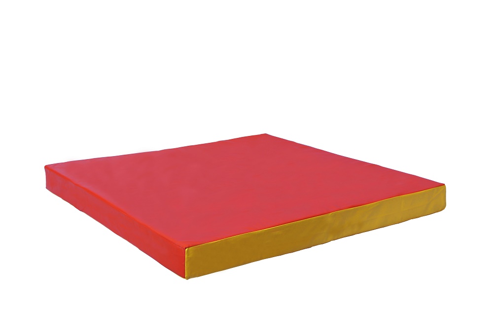 Мат № 9 (100 х 150 х 10) красно/жёлтый