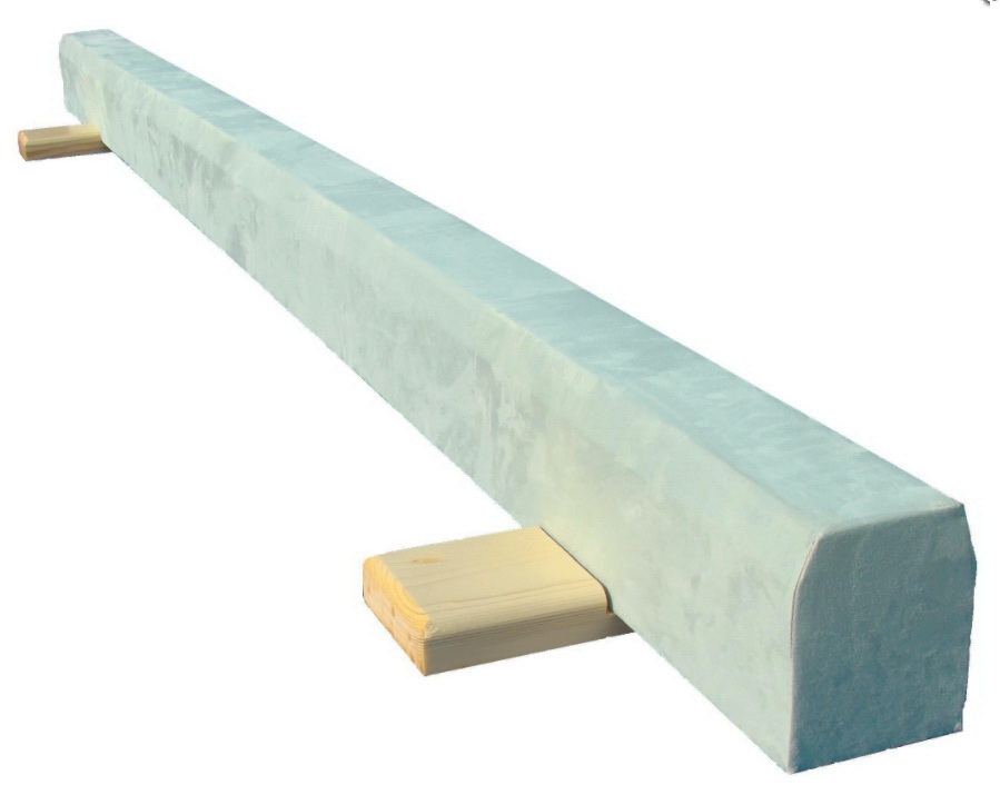 Бревно гимнастическое напольное L=3 м, с обшивкой (04.10.06)