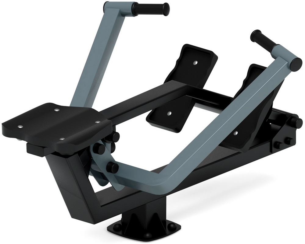 Тренажер уличный ГРЕБЛЯ (серый) СТ 008-13