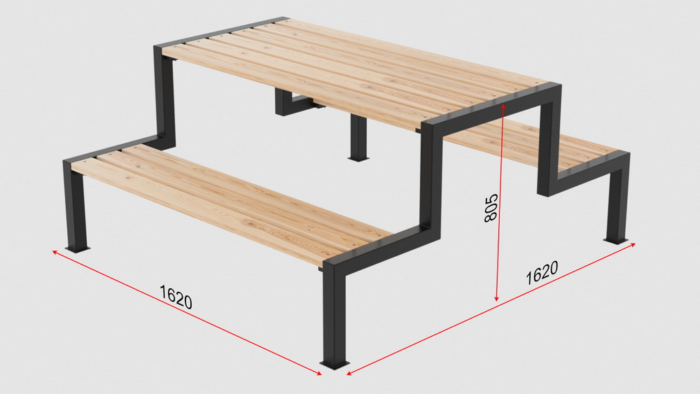 Скамейки со столом на 6 человек (14.61)
