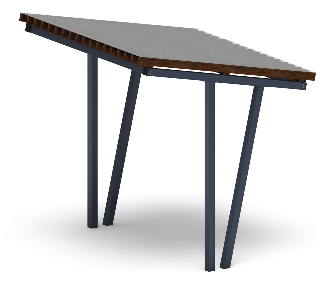 Пергола Тент (наклонная) МФ 77.03.01 /с поликарбонатом/