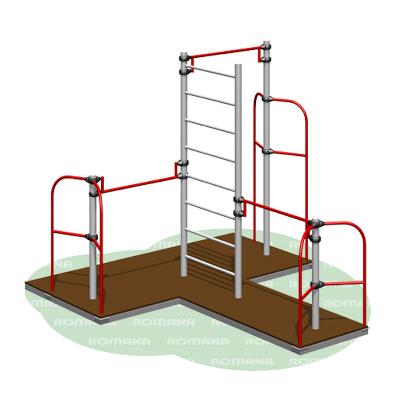 Турник на раме (с настилом) Romana 204.26.00-01