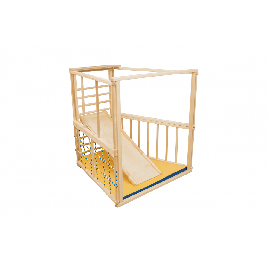 Деревянный игровой комплекс Парус Малыш KIDWOOD