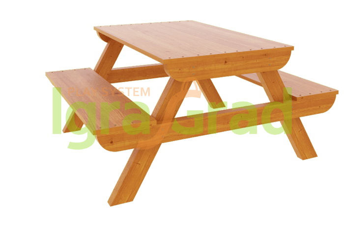 Детский столик для дачи IgraGrad
