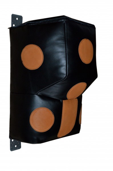 Апперкотная подушка РОККИ Г-образная с полусферой (кожа)