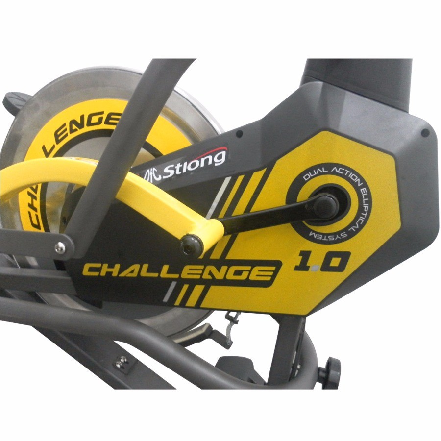 Эллиптический тренажер с элементом степпера DFC CHALLENGE 1.0