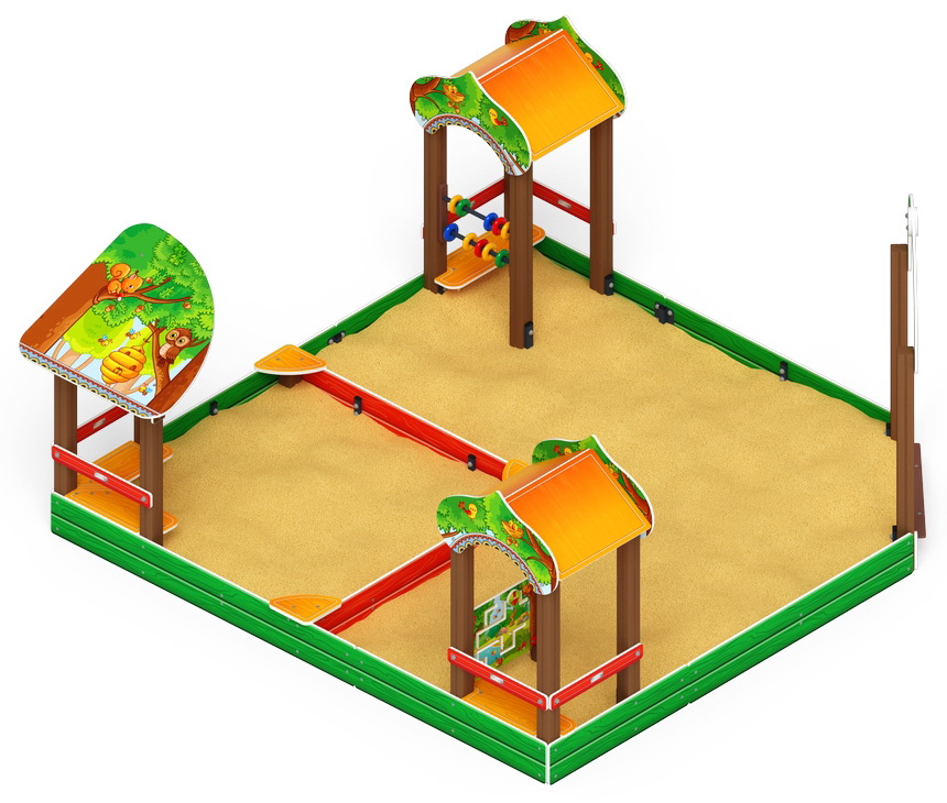 ПОЛЯНКА песочный дворик ИО 6.16.02-01