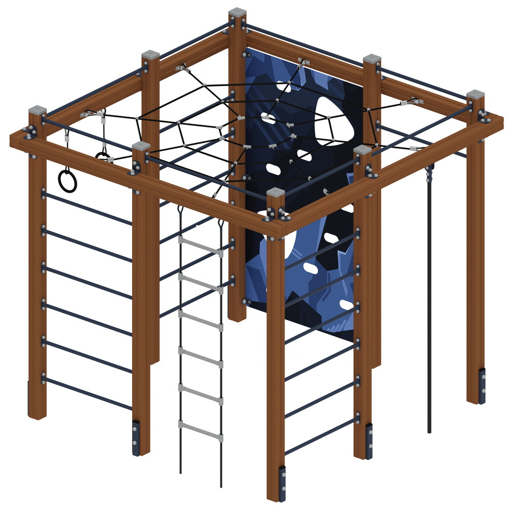 Детская площадка Спортивная серия СК 2.02.04-01 МАУГЛИ