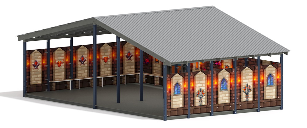 Теневой навес (Замок. Средневековый) МФ 70.8.5-11