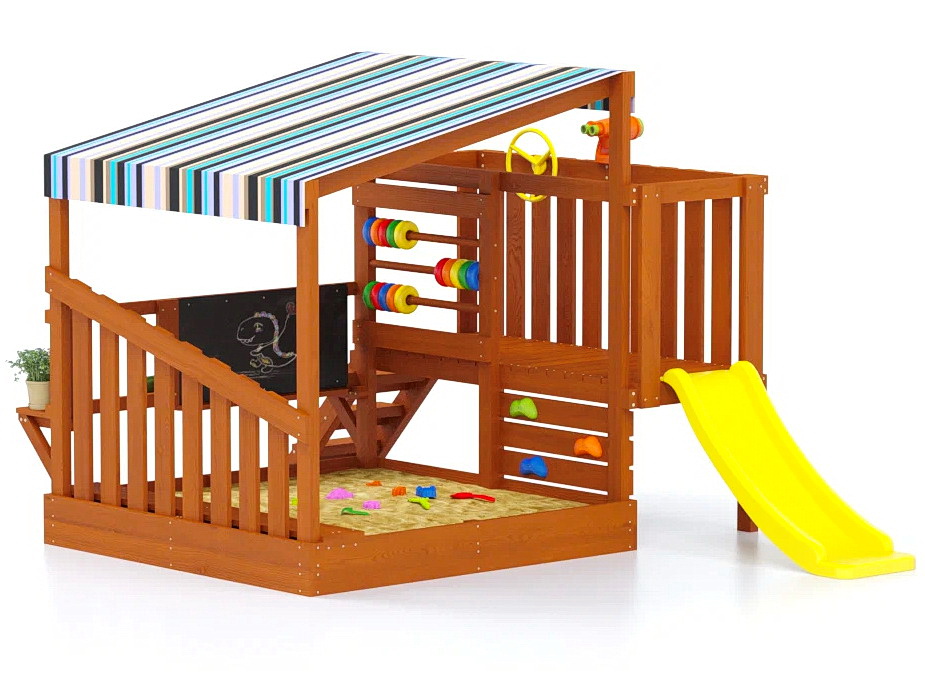 Игровой комплекс Песочный дворик Савушка-3