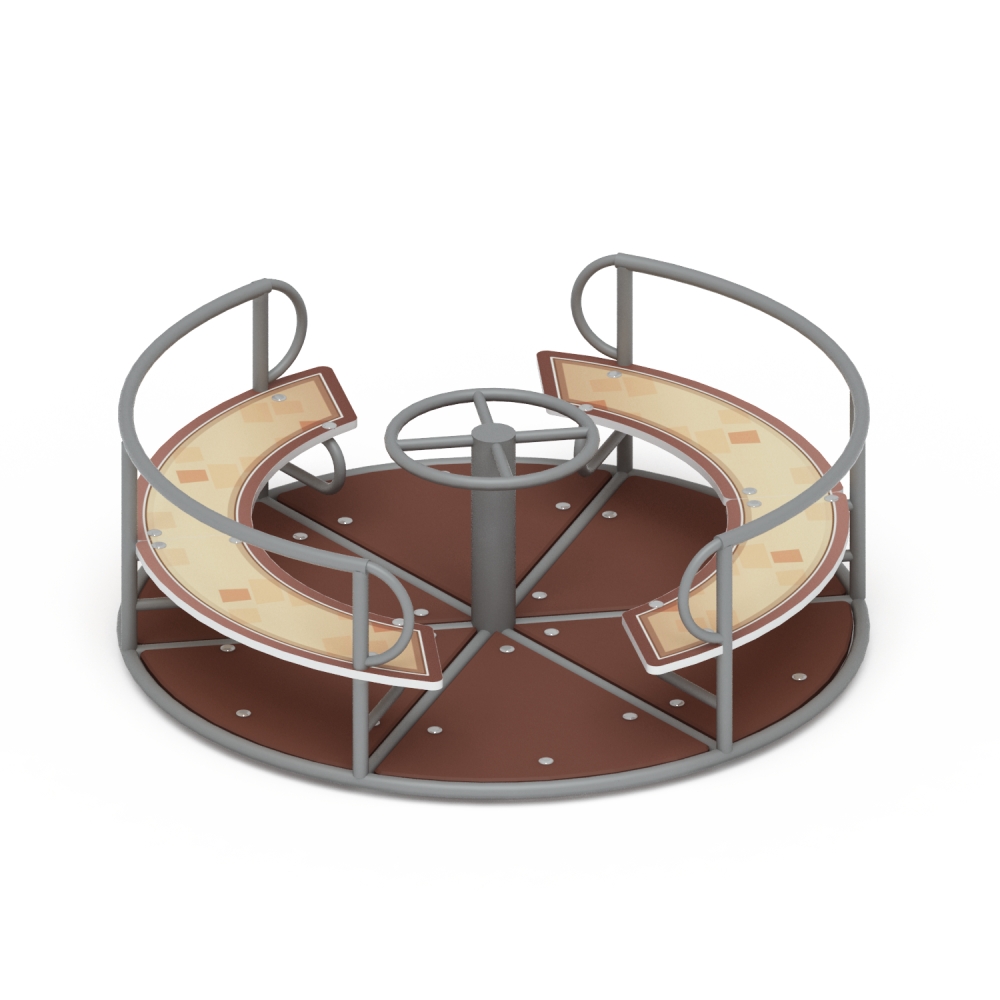 Карусель с рулем (Замок) ИО 30.01.04-П.01