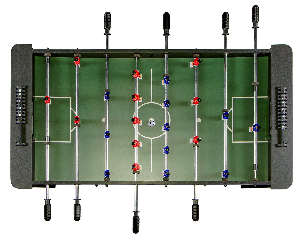 Настольный футбол (кикер) Dybior Turin 4 ф (120 x 61 x 84 см, синий)