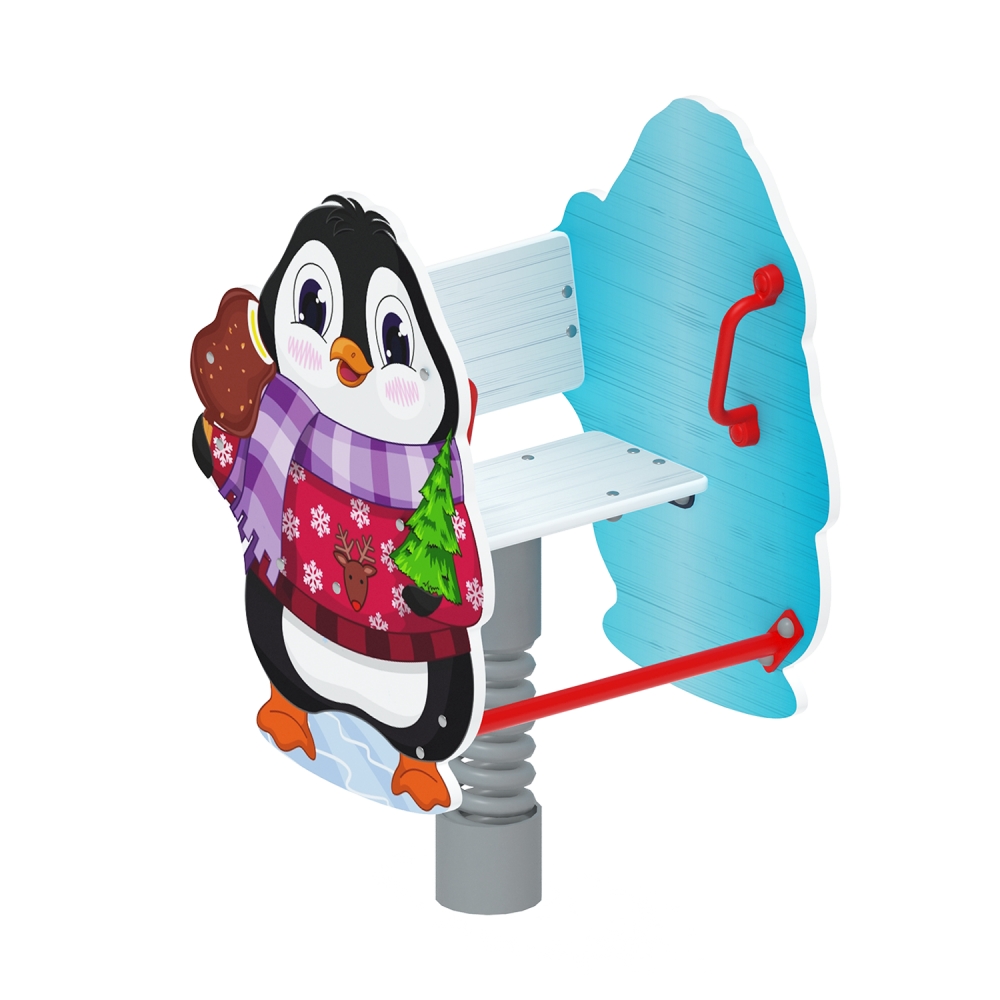 ПИНГВИНЕНОК качалка на пружине ИО 22.01.02-01