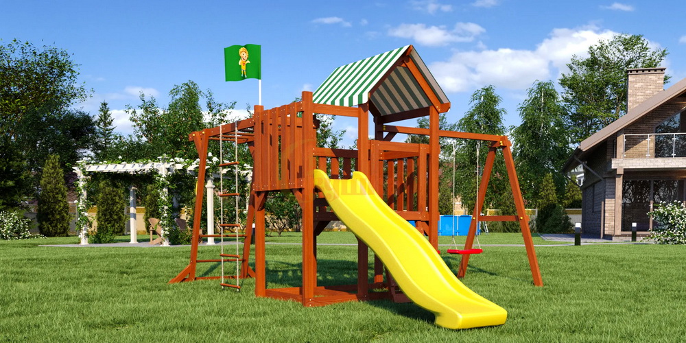 Игровой комплекс Савушка TooSun (Тусун) 4 Plus (горка 2,2 м)