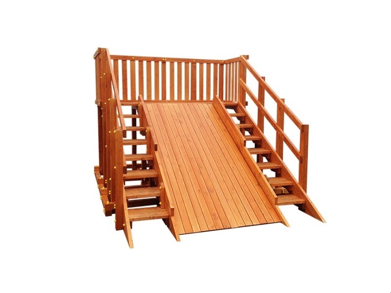 Горка деревянная "Гренландия"