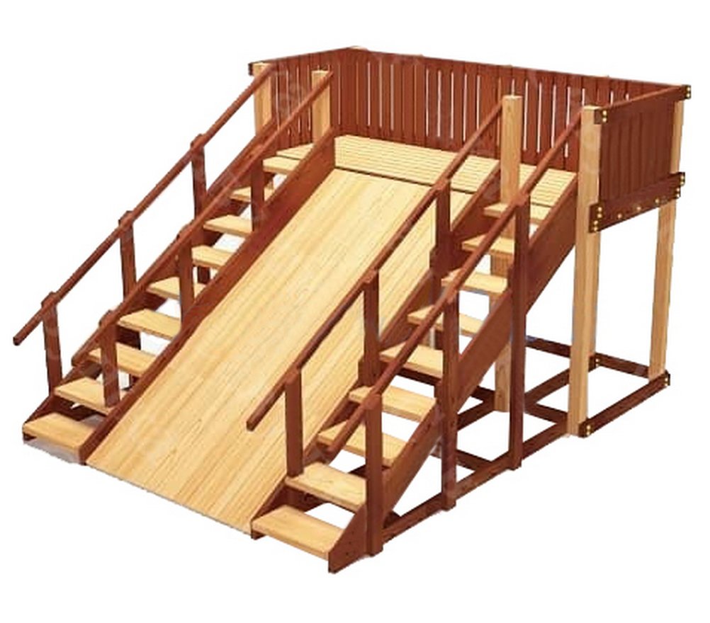 Зимняя горка ЗИМА 4 Савушка (скат 3 м)