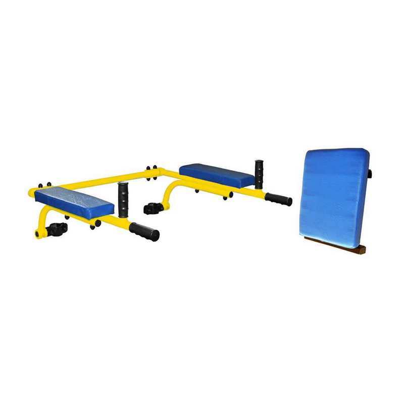 Откидные брусья АТЛЕТ желтый