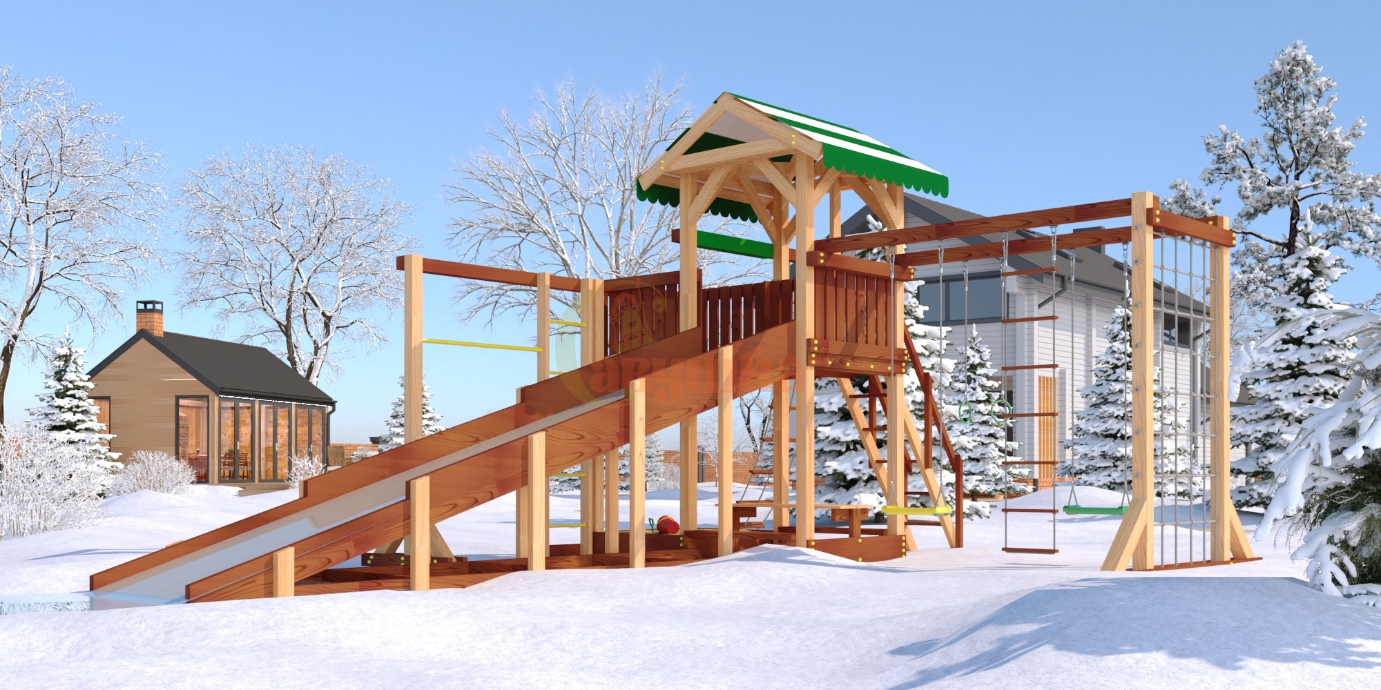 Скат зимний заливной Савушка (5 м)