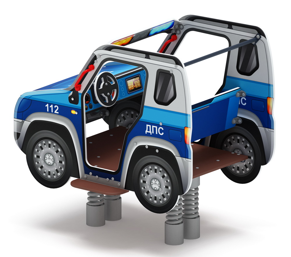 ДЖИП ДПС качалка на пружине ИО 23.03.05-11