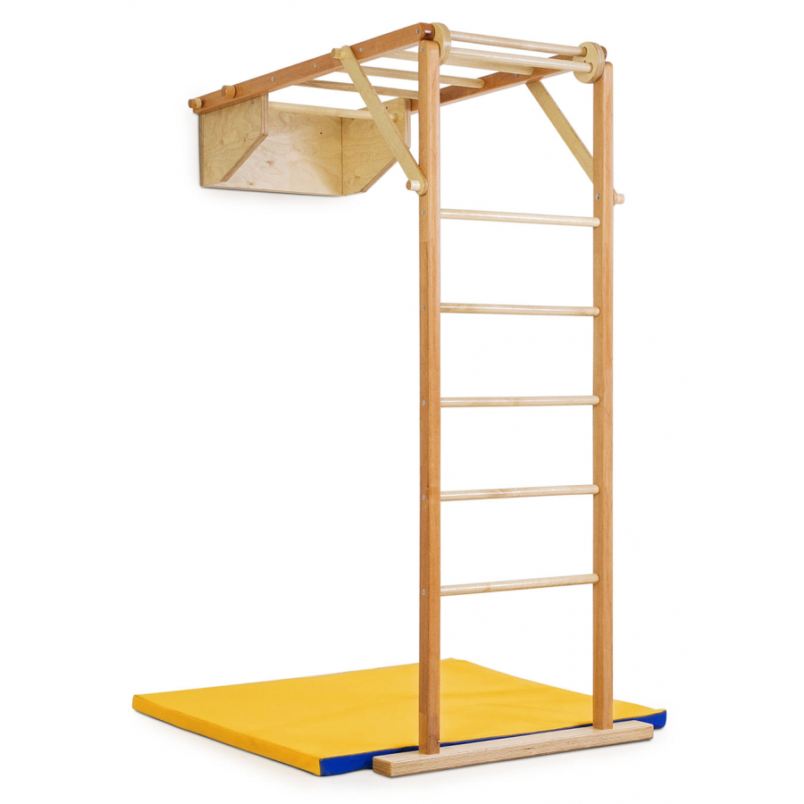 Деревянный игровой комплекс Жираф Спорт KIDWOOD