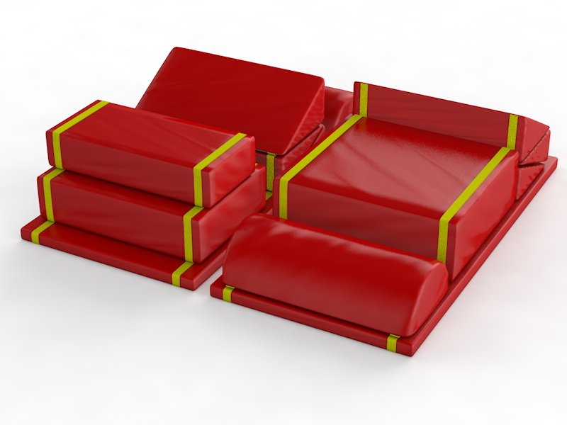 Мат гимнастический поливалентный (комплект 13 шт.)