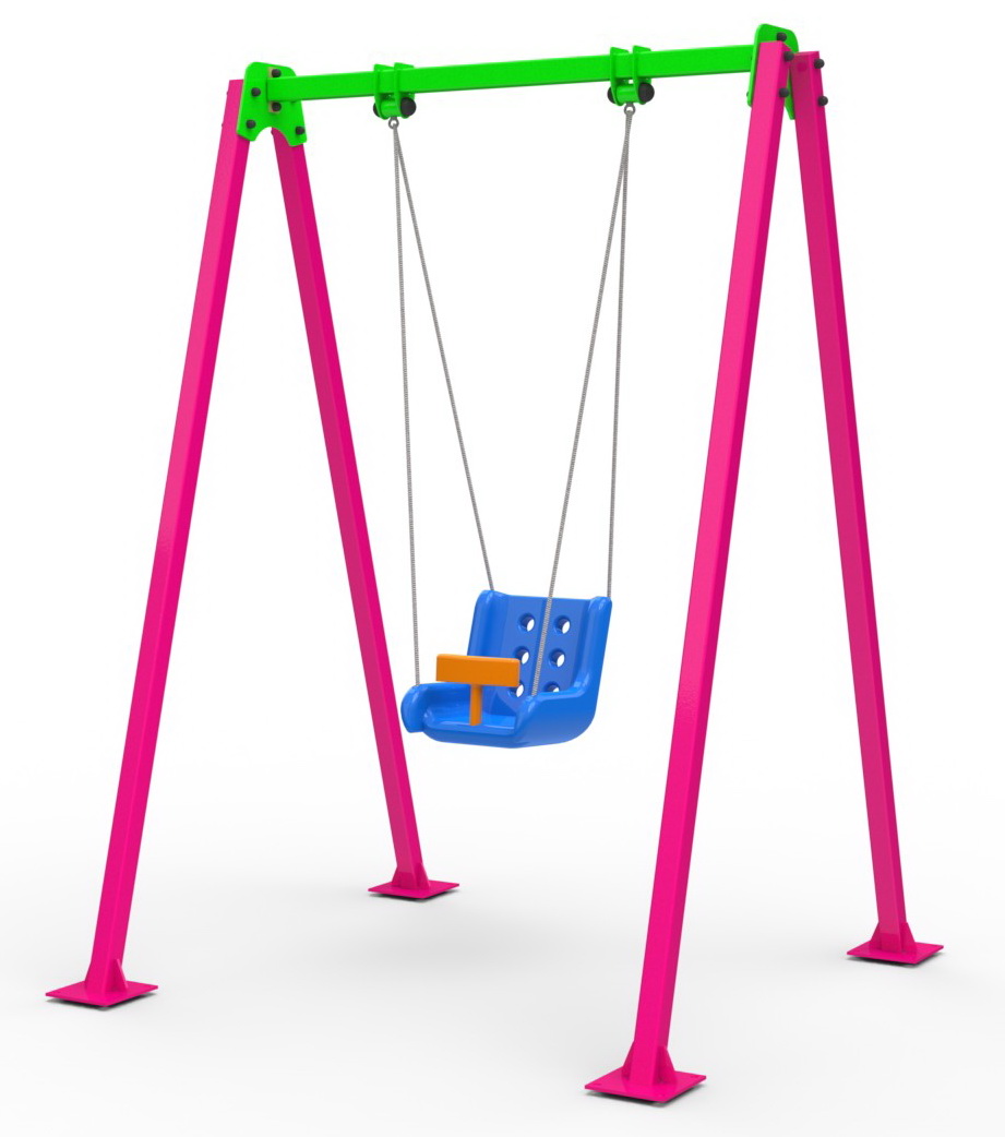 Качели детские с сиденьем со спинкой Air Gym YK60S