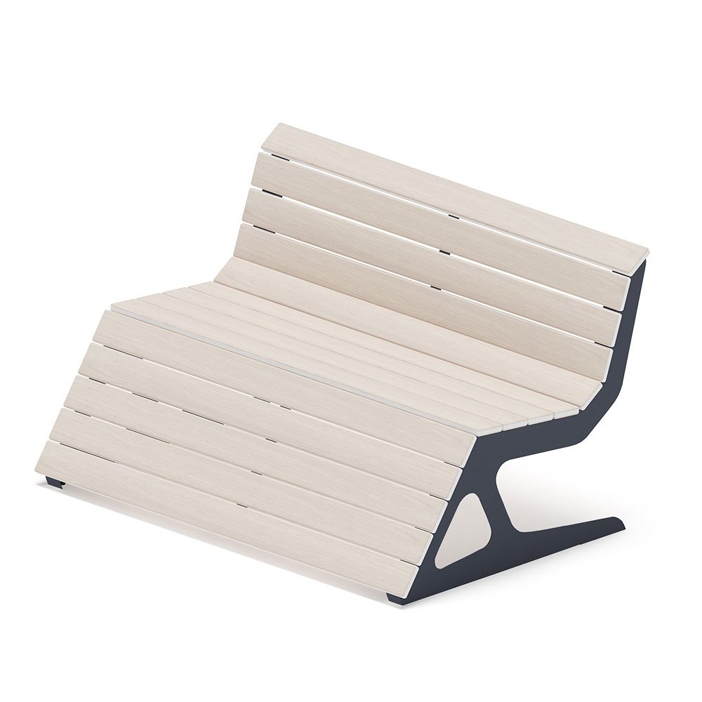 Шезлонг парковый (Светлый дуб) МФ 42.02.05-11