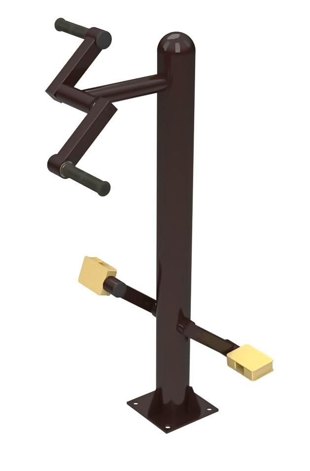 Уличный тренажер для колясочников Велосипед Air Gym YTM1