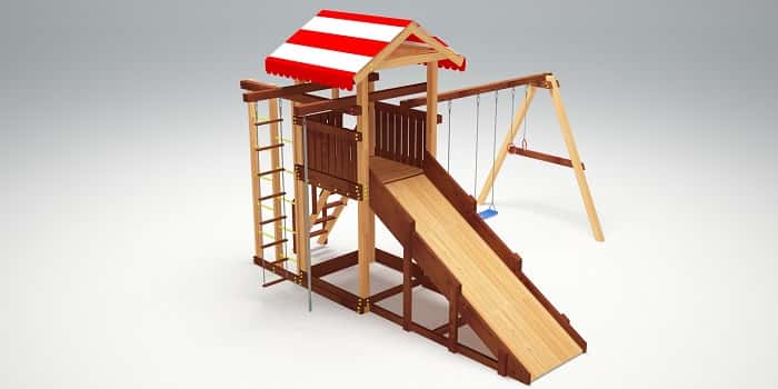Детская площадка из дерева Савушка "4 сезона" - 3