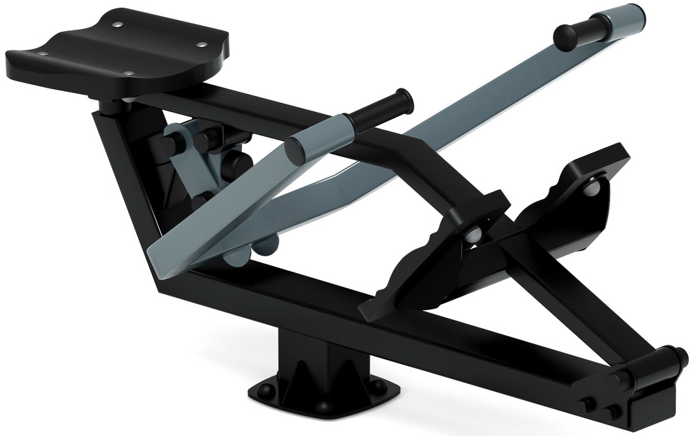 Тренажер уличный ГРЕБЛЯ (серый) СТ 008-13