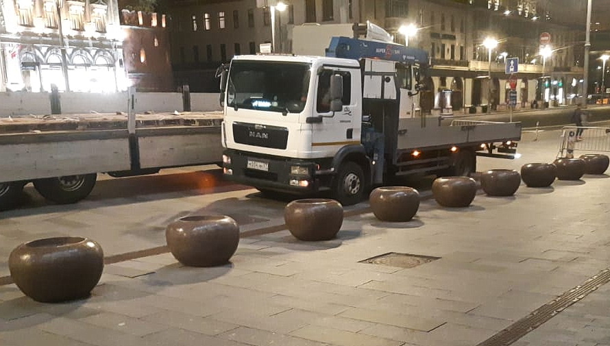 Цветочница бетонная ЛУНА Ц-35