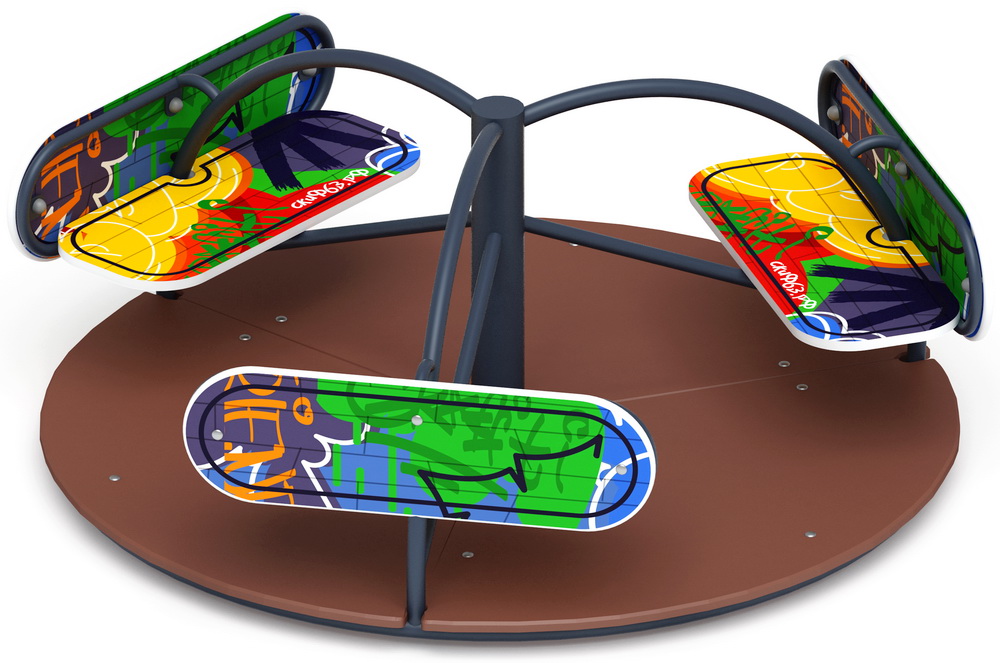 Карусель СОЛНЫШКО (Граффити) ИО 30.01.03-С.16