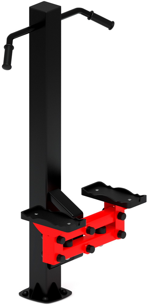 Тренажер уличный СТЕП (красный) СТ 014-11