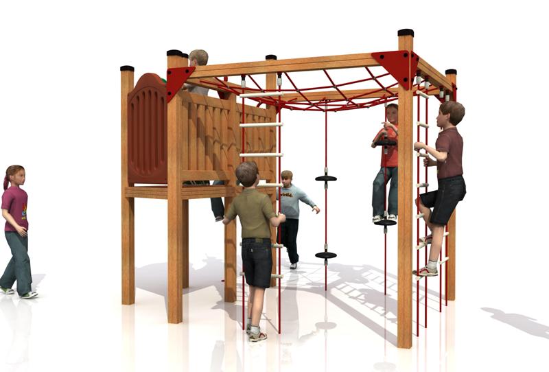 Детская игровая площадка Air-Gym Play Высокое восхождение WD-TM130, Классическая серия