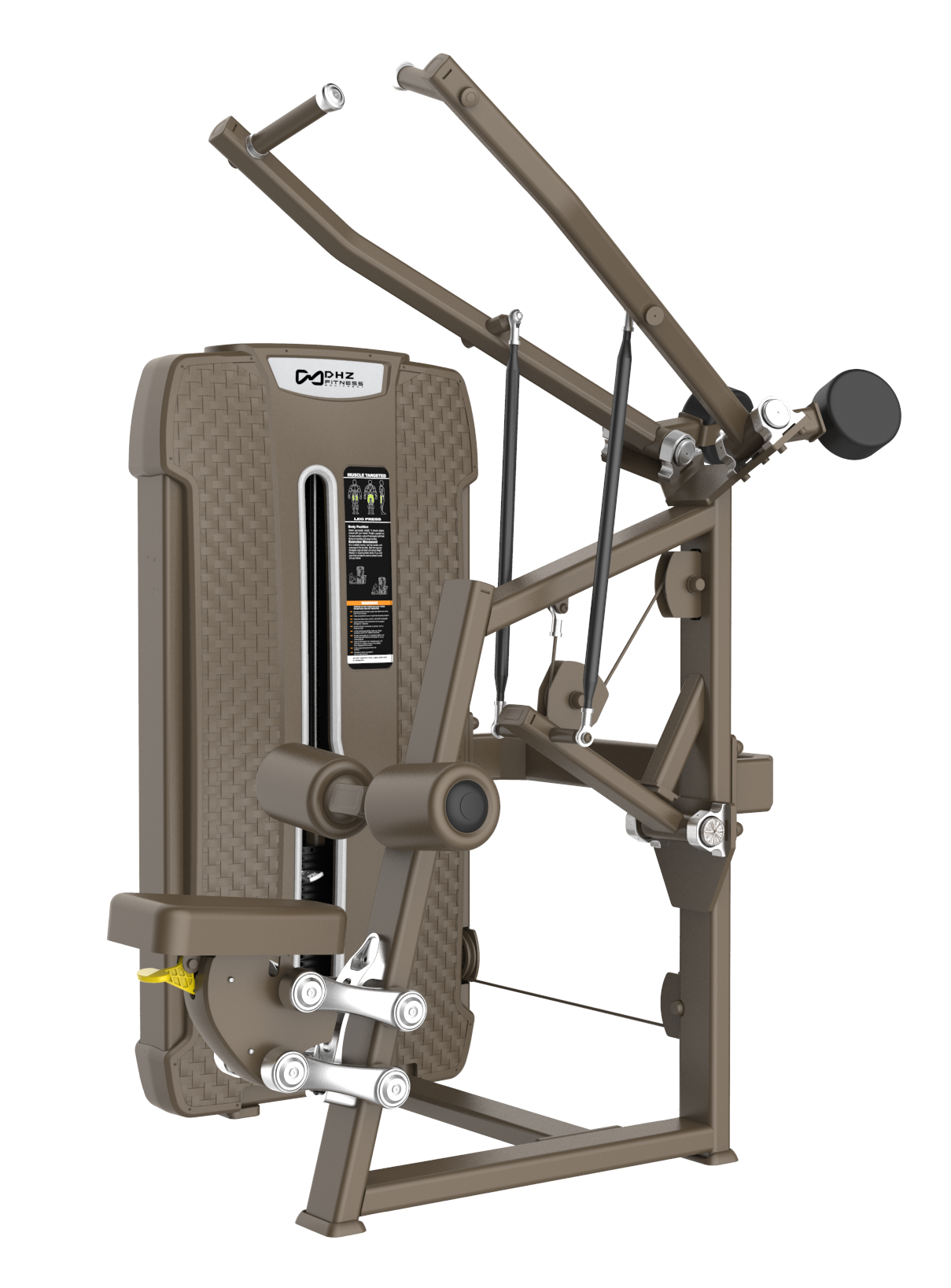 E-4035 Тяга сверху. Вертикальный блок. Стек 109 кг