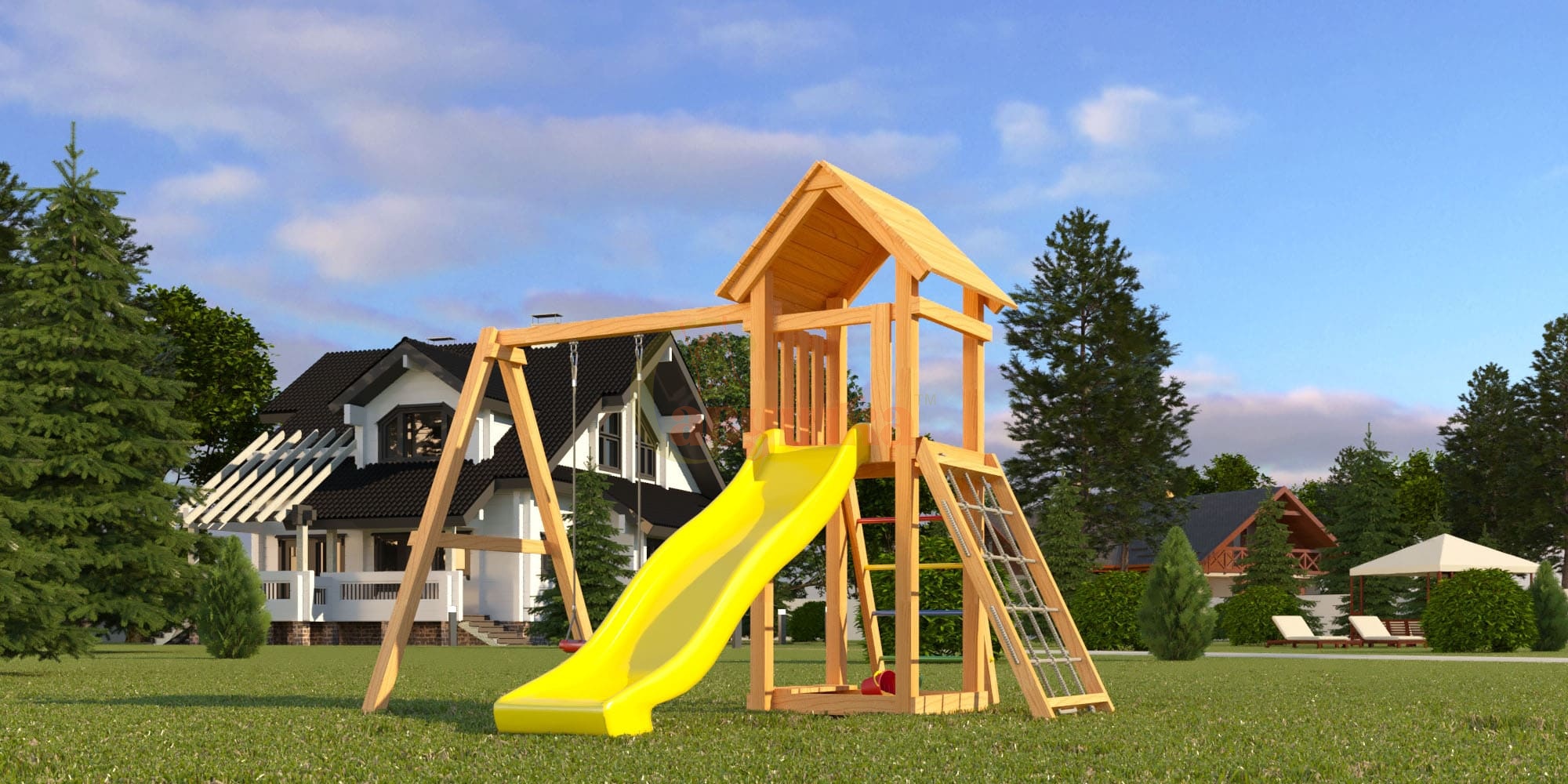 Детская площадка Савушка Мастер-7