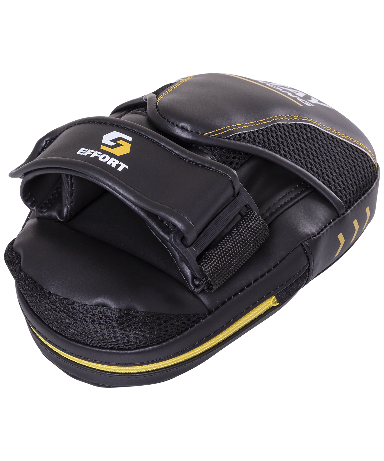 Лапа E603-2 изогнутая, кожзам, черный