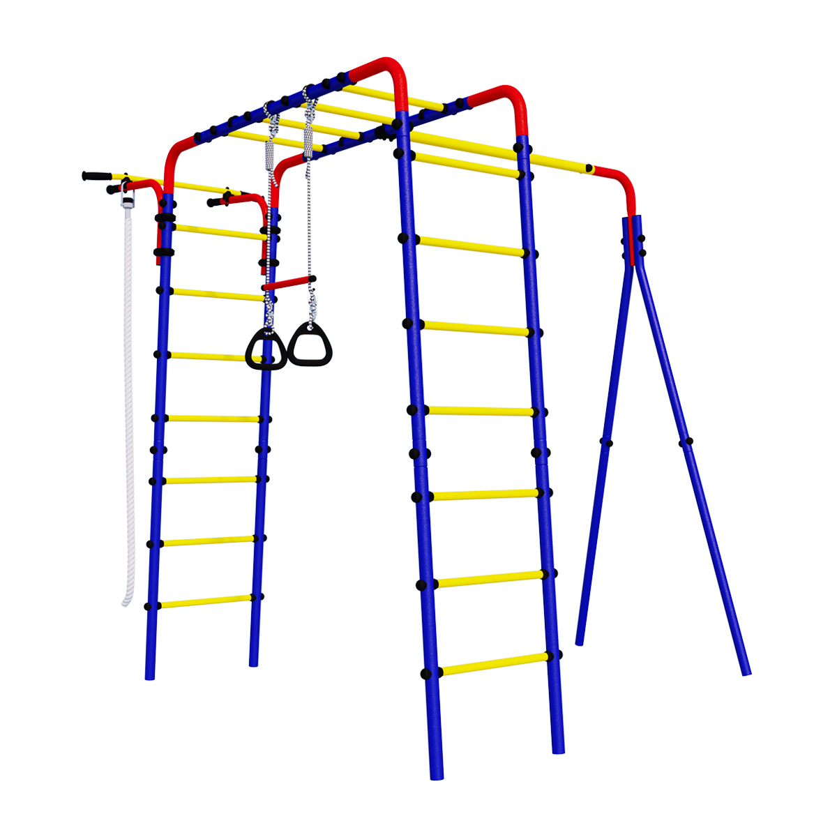 Спортивно-игровой комплекс ROMANA Веселая лужайка-2 R.103.25.04 (+ 1.Д-26.00 Качели фанерные)